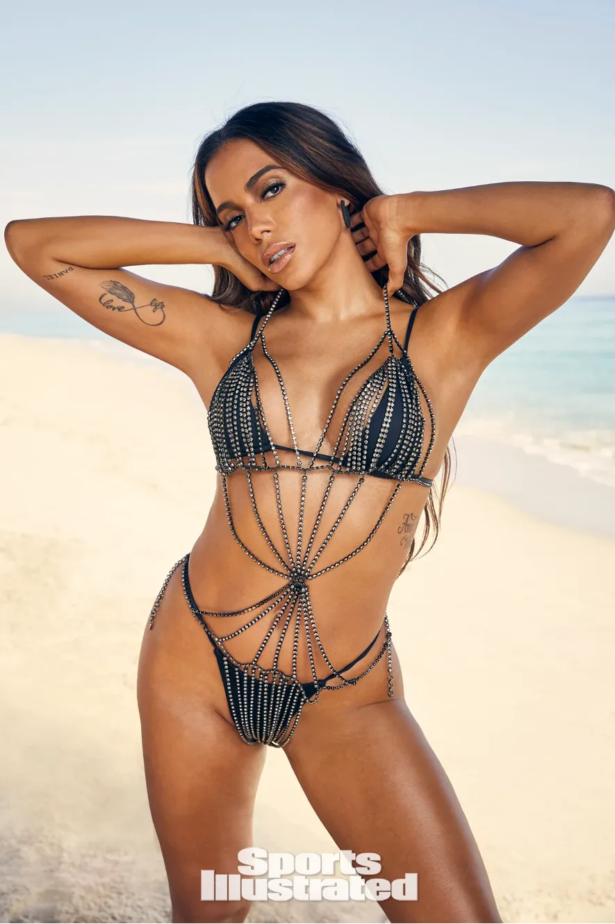 Anitta Black  Bikini set SI