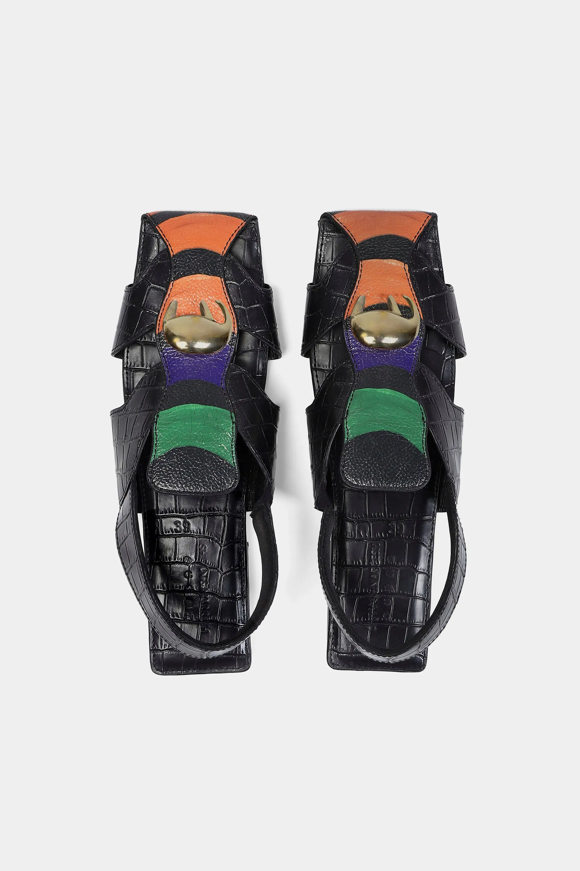 Aurorays Leather Sandals
