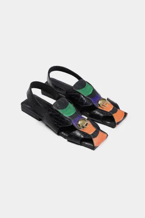 Aurorays Leather Sandals