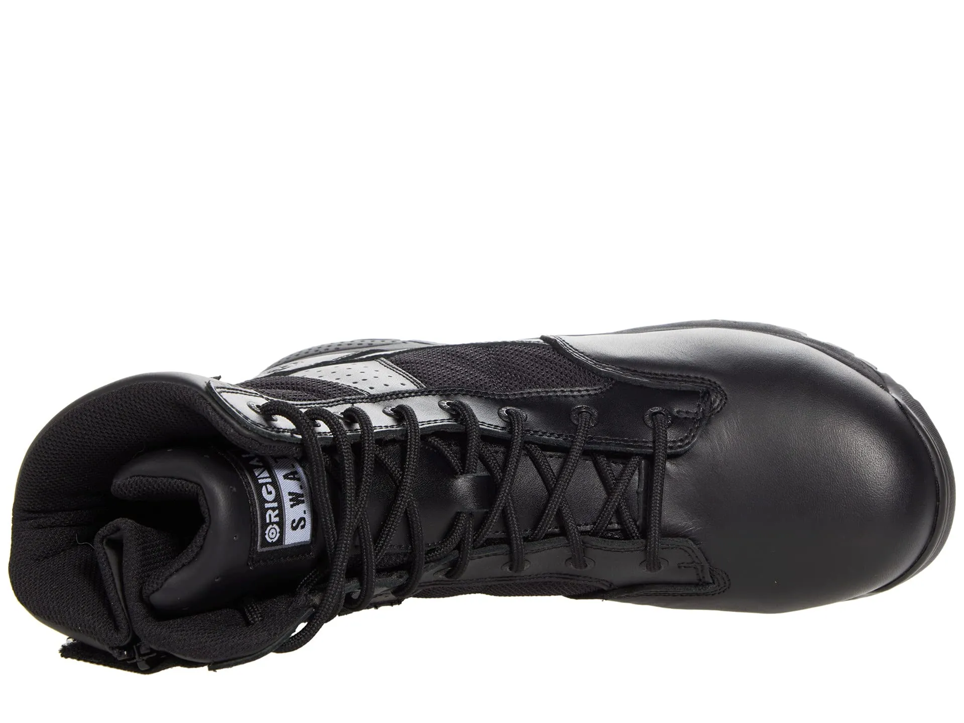 Boots Original S. Metro 9" Side Zip Safety Toe, black