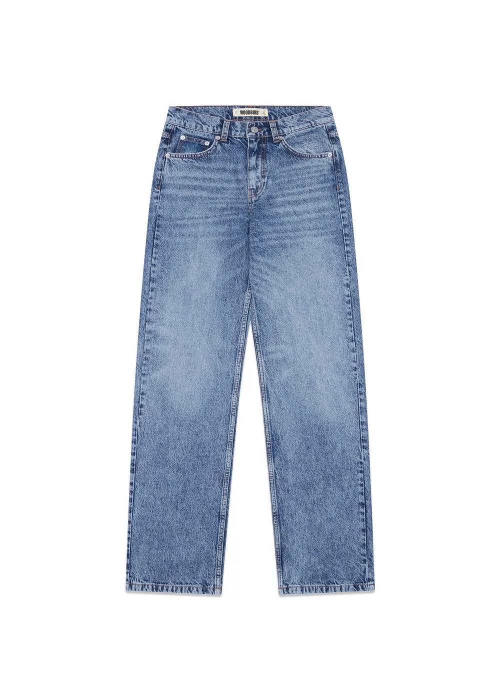 Carla Marble Jeans - Washed Blue