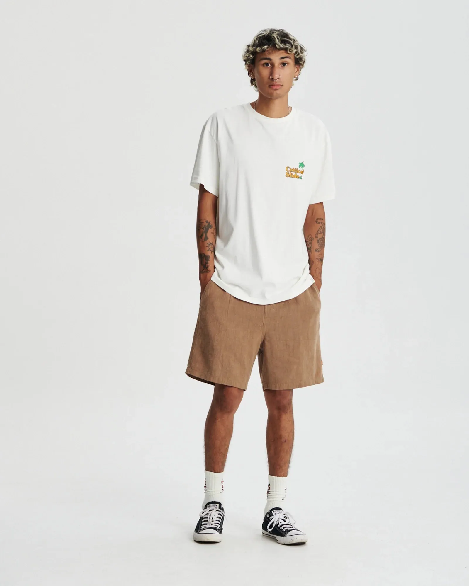 Cruiser Linen Shorts - Mud