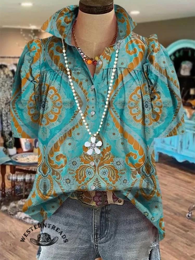 🔥Global best-selling🔥Classic Western Printed Sweatshirt