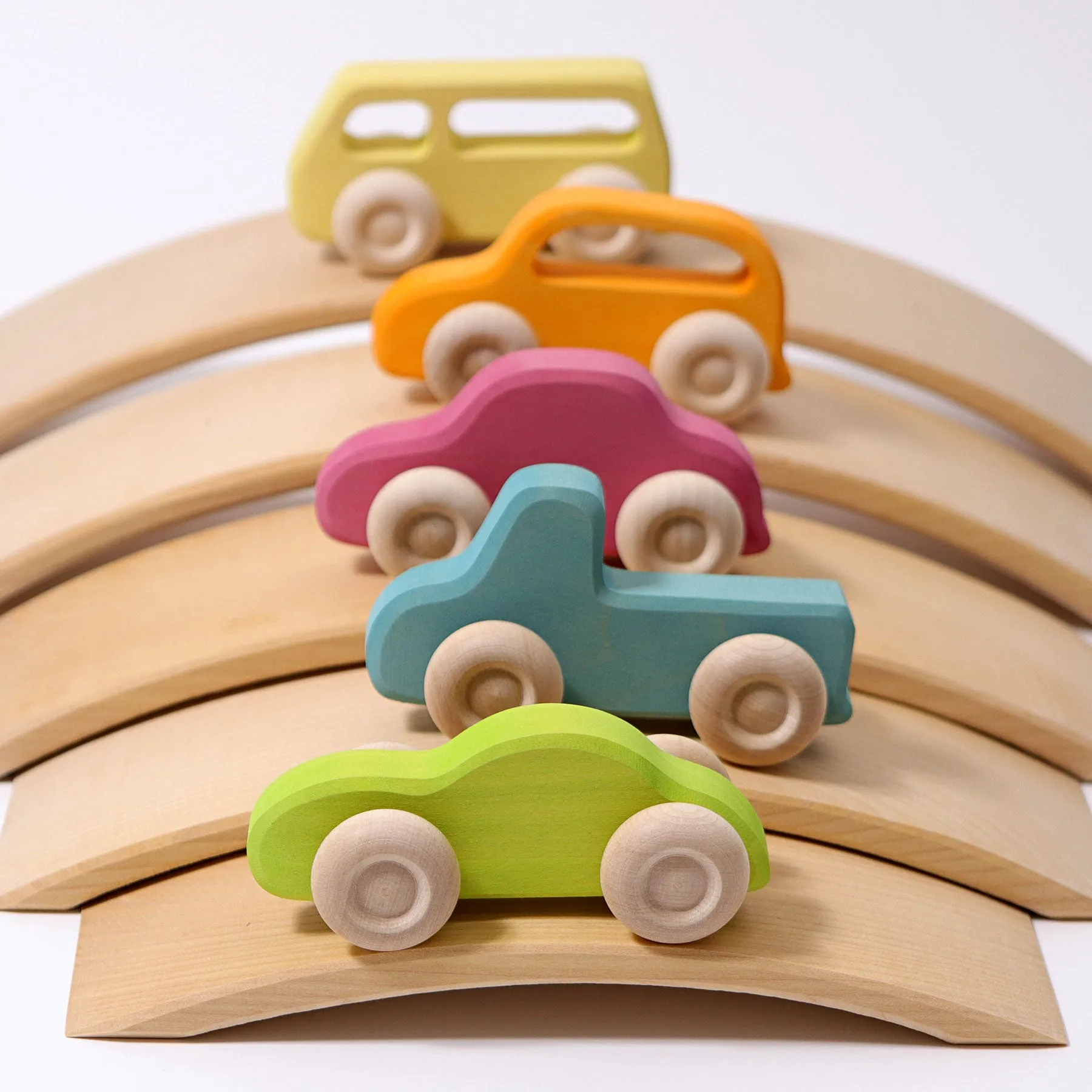 Grimm's Cars Slimline - Set of 5