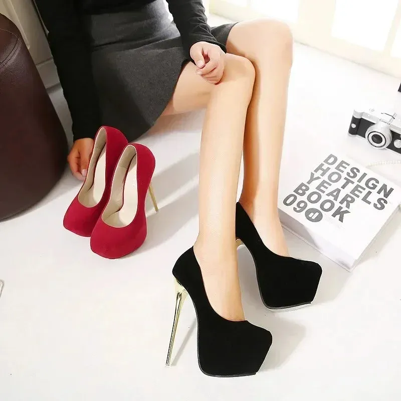 High Platform Pump Heels