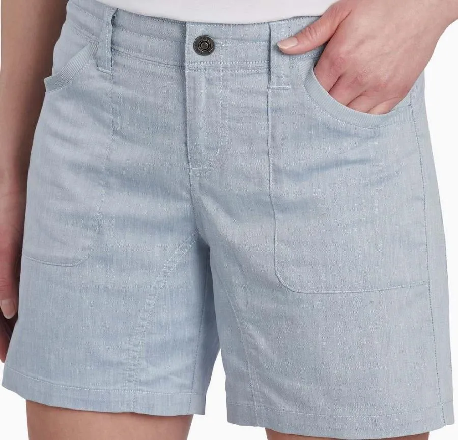 Kuhl Cabo Short Women Blue Stone