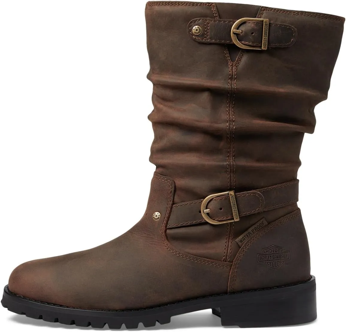 Motorcycle boots Almand 9" Harley-Davidson, brown