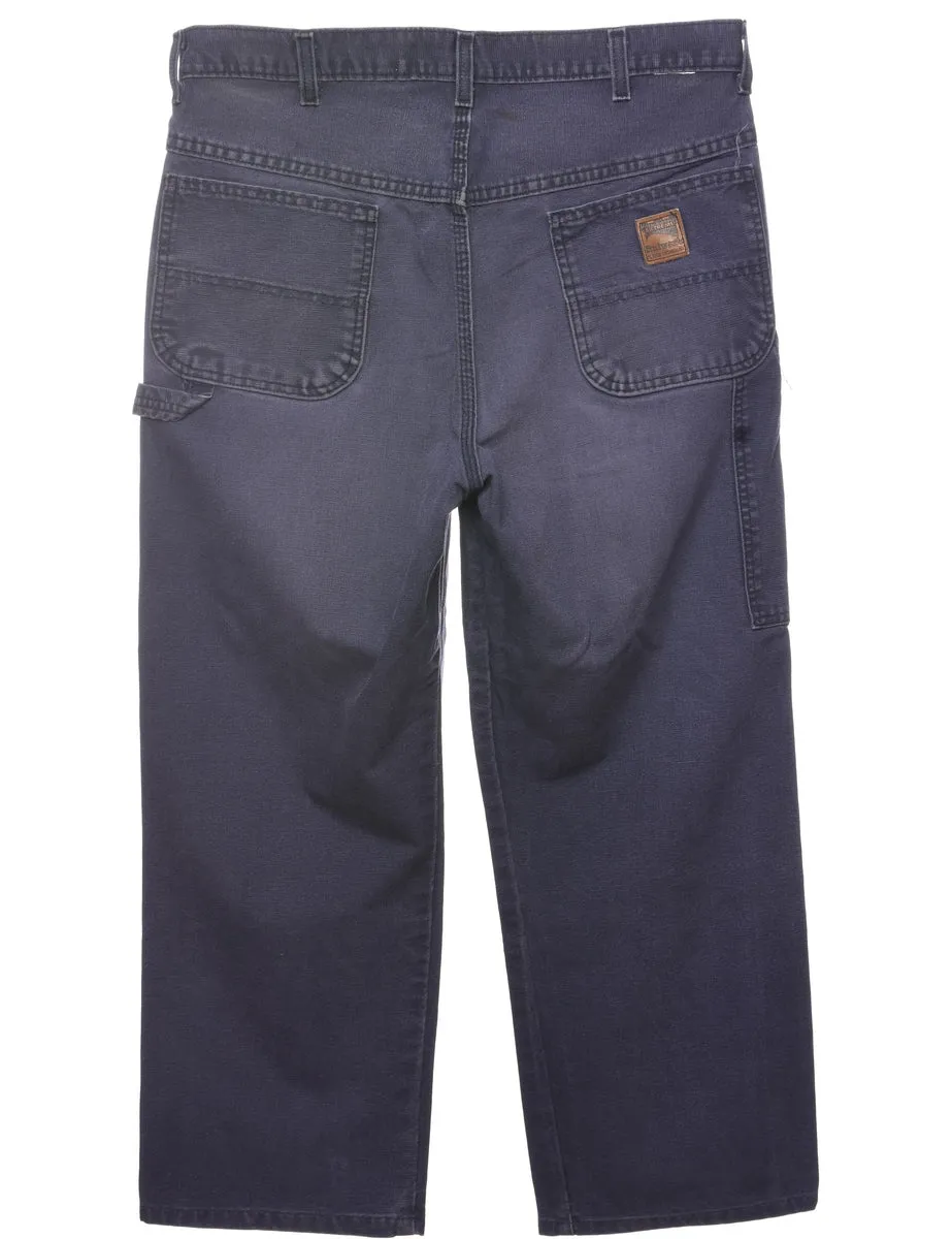 Navy Workwear Jeans - W36 L27