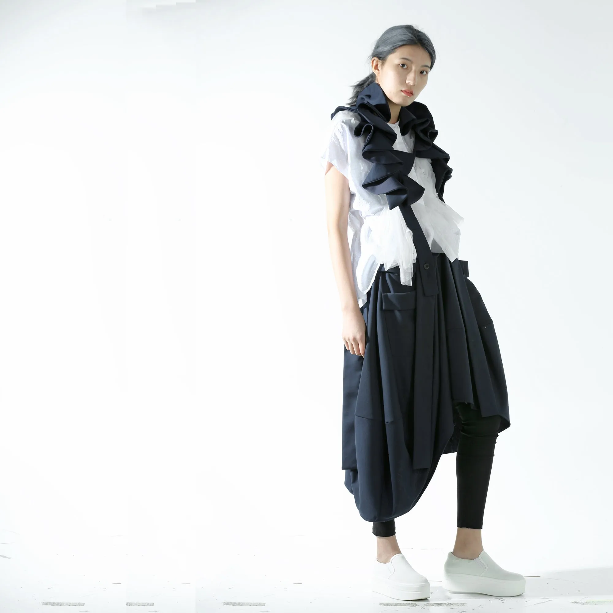 Shirt - Mesh Applique Z