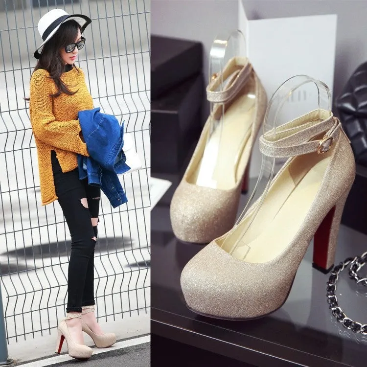 Sparkling Pumps Kitten Heels